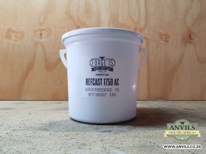 Refcast 1750 AC Shop Fyrecast 1750 Refractory Castable Forge Cement 10kg