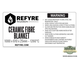 Ceramic Fibre Blanket Label