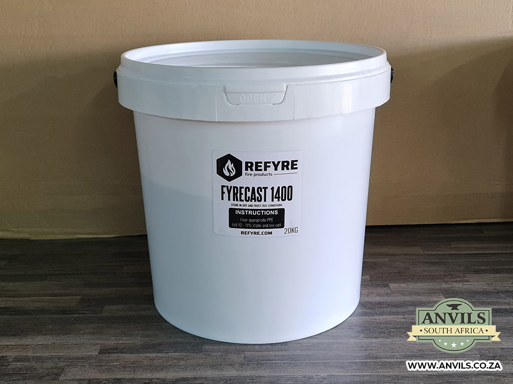 Baycast 1400 Fyrecast - Refractory Castable Forge Cement 20kg