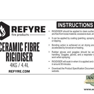 Ceramic Fibre Rigidiser 4kg Label
